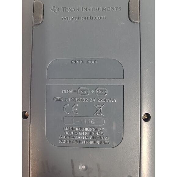 Texas Instruments TI-34 MultiView Scientific Calculator - Blue/White NO CASE - Picture 4 of 5